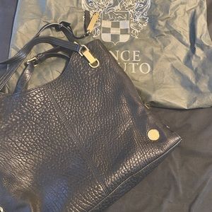 Vince Camuto Lamb Leather Tote Handbag